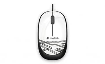 Logitech Wired Mouse M105 White