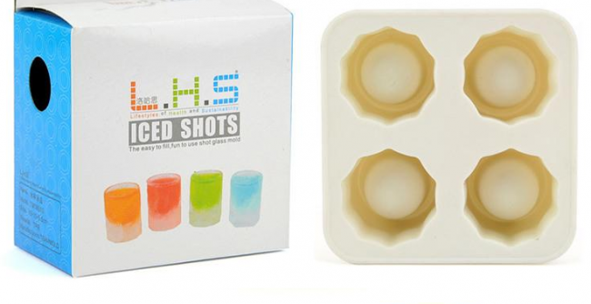 Four Shooters Ice Shot Glasses Tech Import World