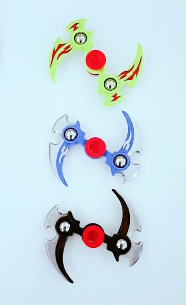 sharp fidget spinner blade
